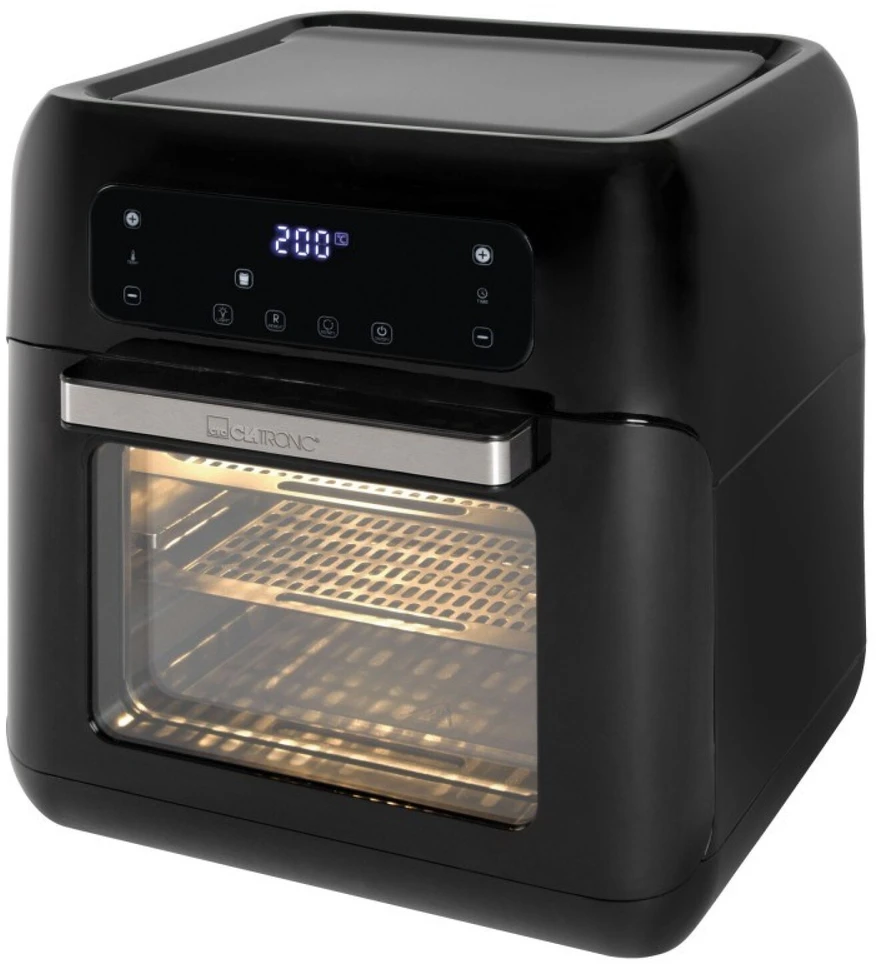 Clatronic FR 3747 H gruzdintuvė 1,8 L 1000 W Karšto oro gruzdintuvė Juodas