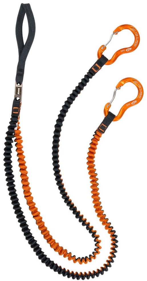 Climbing Technology Lonża do czekanów CT Swhippy oranžinė (juodas/oranžinis)