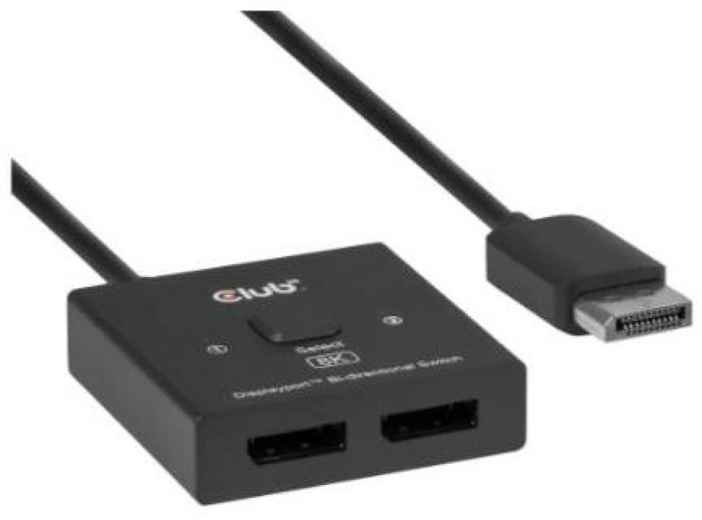 „Club 3D“ CLUB3D CSV-1009 „DisplayPort 2x DisplayPort“ televizoriaus skirstytuvas