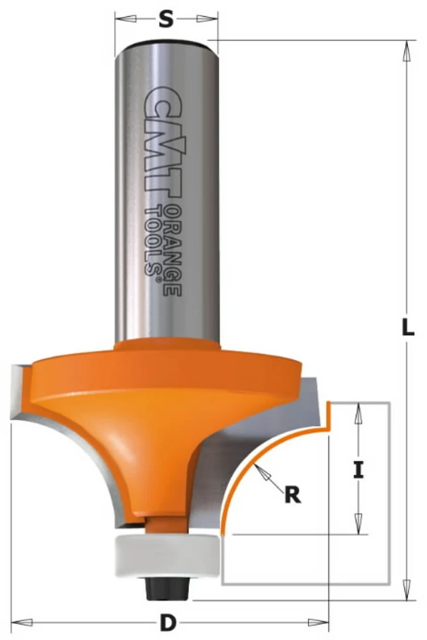 Freza HM S=8 D=18,7 R=3, CMT