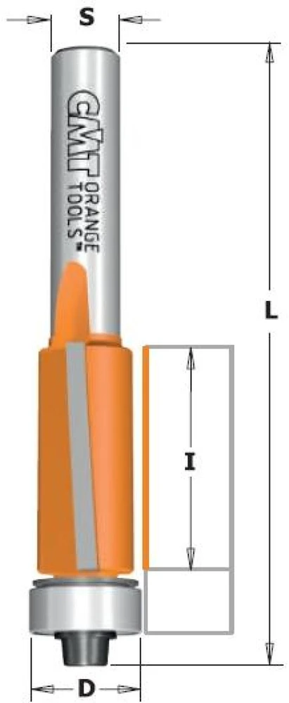 Freza HM S=8 D=9.5x12.7, CMT