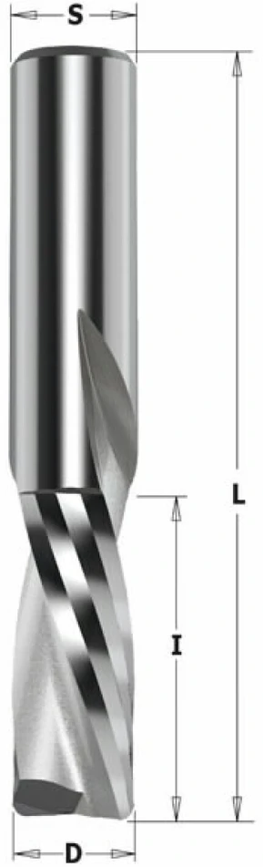 Freza Z2 S.T.C.D=4X15X60 S=8 RH, CMT