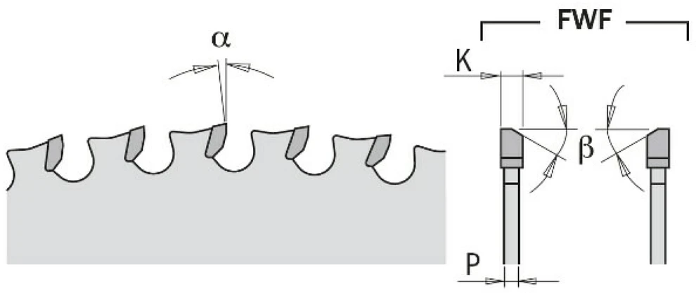 Diskas pjovimo 190x2/30 Z40 HW, CMT