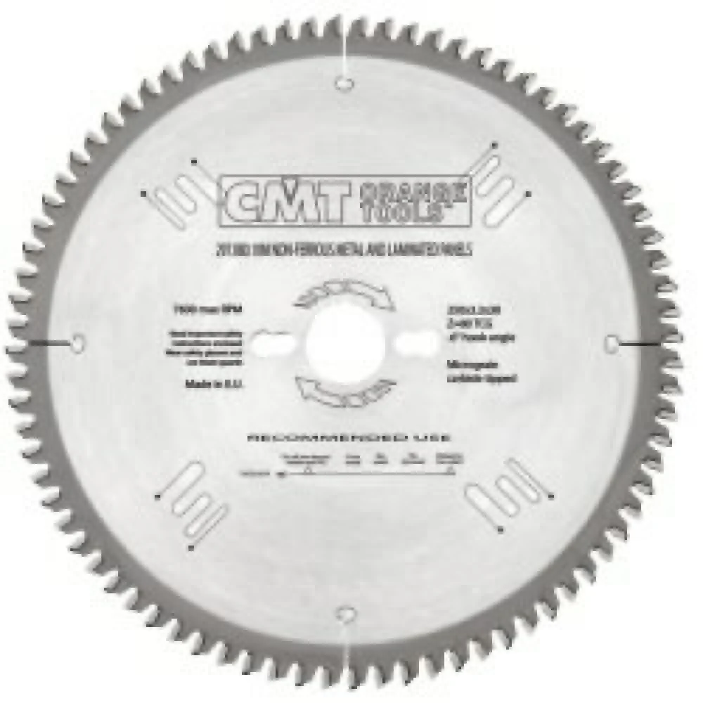 Pjovimo diskas aliuminiui CMT 296; 210x2,8x30; Z48; -6°