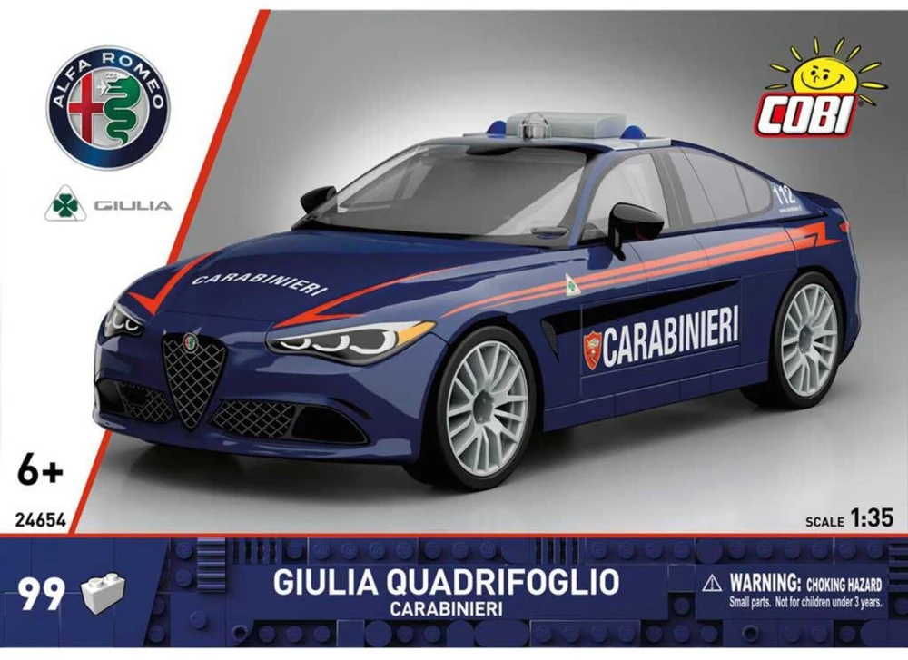 COBI Alfa Romeo Giulia Auad.Carabinieri 99kl 24654