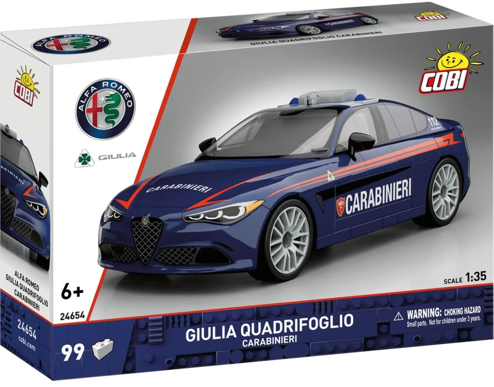 COBI Alfa Romeo Giulia Auad.Carabinieri 99kl 24654