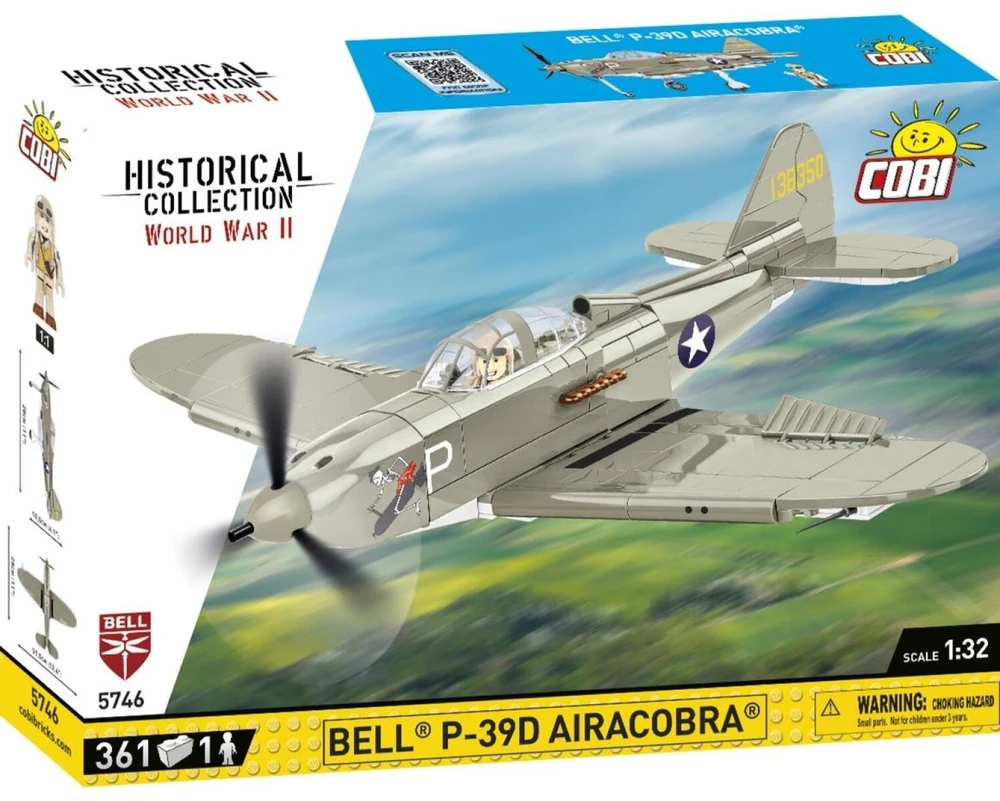 COBI HC II WWII BELL P-39D Airacobra 361 kl 5746
