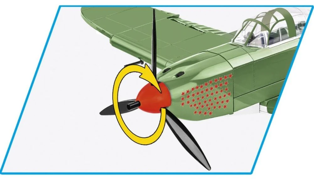 Cobi 5747 Historical Collection Wwii Bell P-39q Airacobra