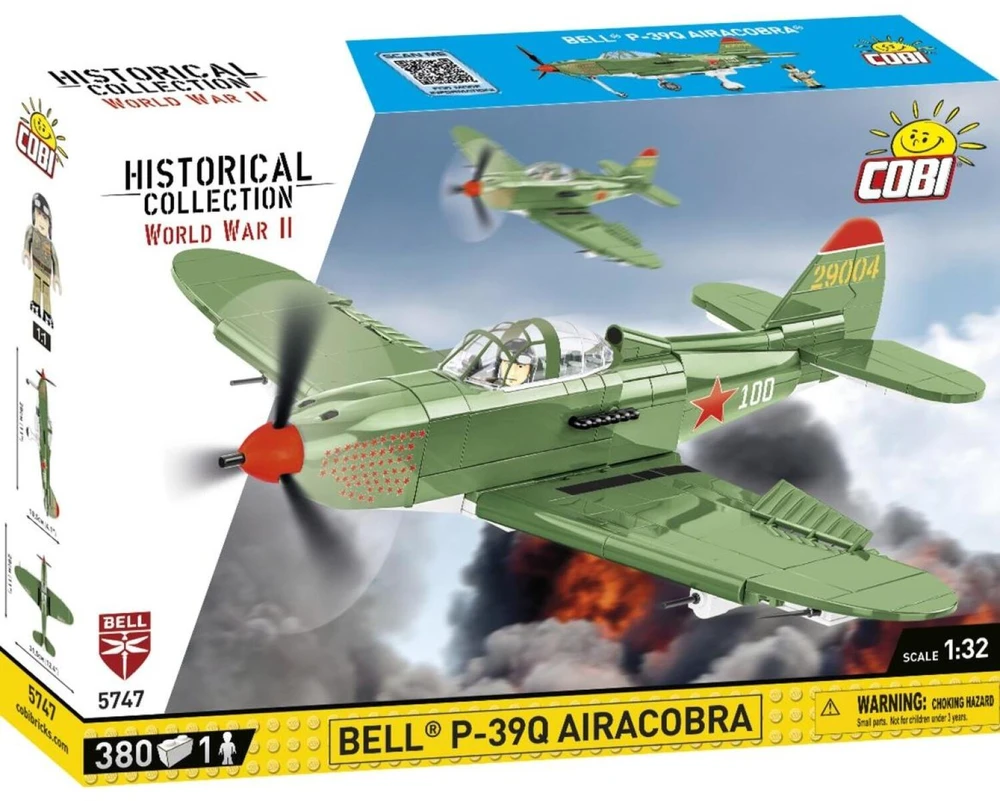 Cobi 5747 Historical Collection Wwii Bell P-39q Airacobra