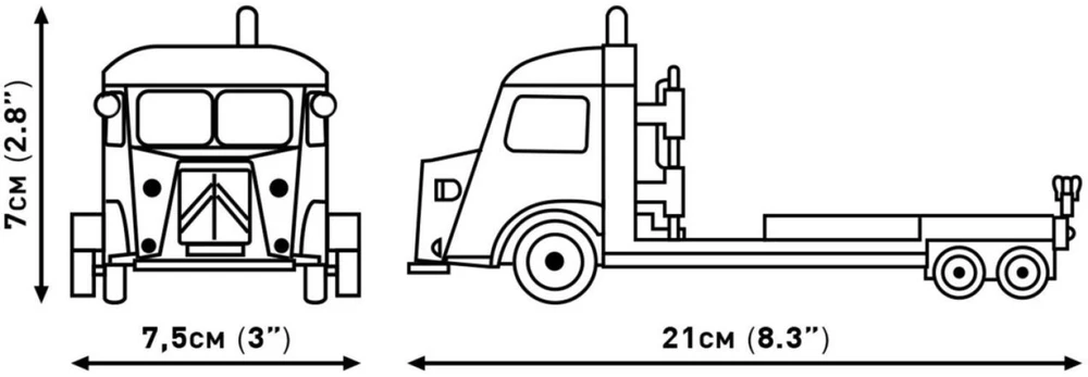 COBI Citroen Transporter+2CV T.AZ 278kl 24627