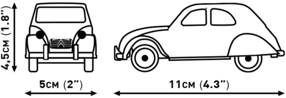 COBI Citroen Transporter+2CV T.AZ 278kl 24627
