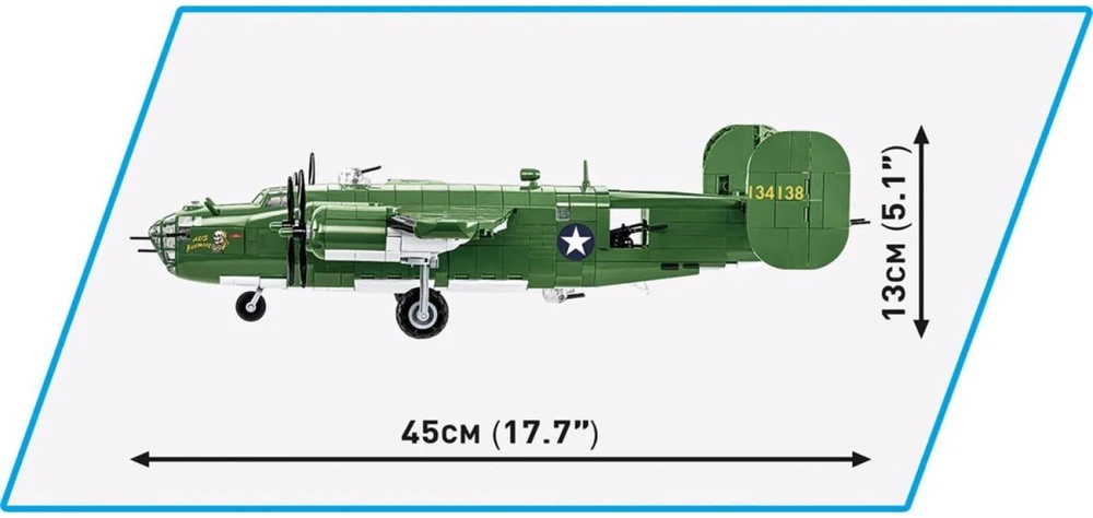 COBI HC WWII Consolidated B-24DLiberator 1445k 5739