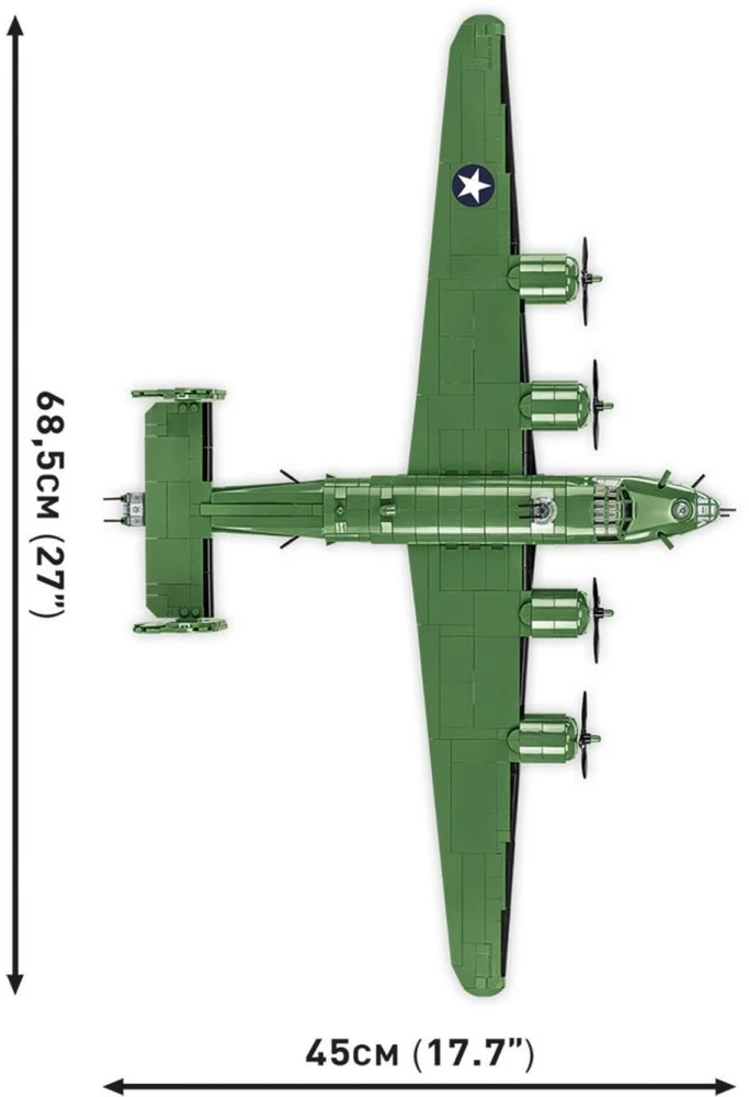 COBI HC WWII Consolidated B-24DLiberator 1445k 5739