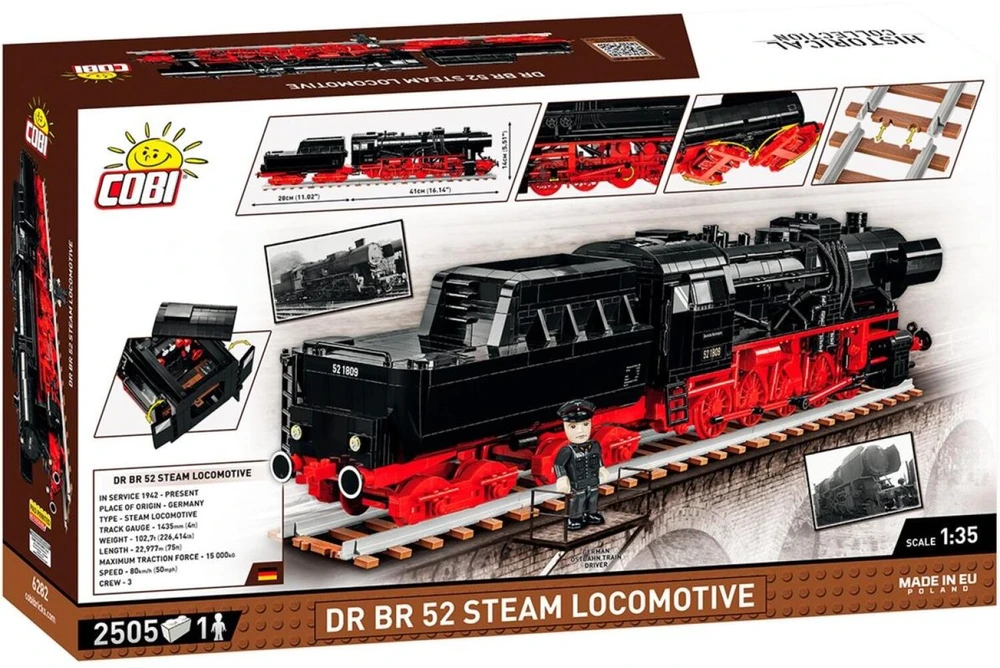 COBI TRAINS DRB Class 52 Steam Locom.Germ 6282