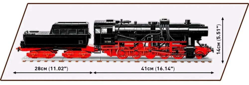 COBI TRAINS DRB Class 52 Steam Locom.Germ 6282