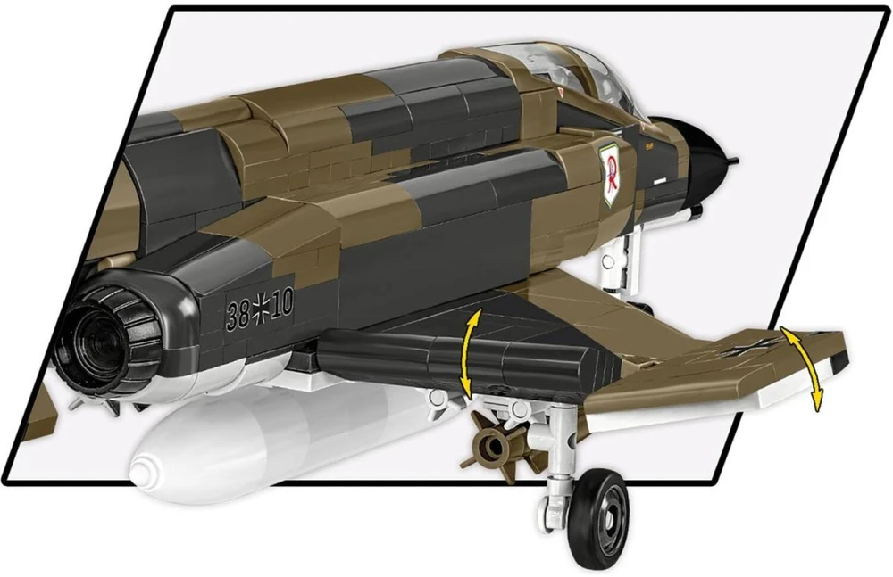 Cobi Klocki Armed Forces F-4F Phantom II 676 dalys