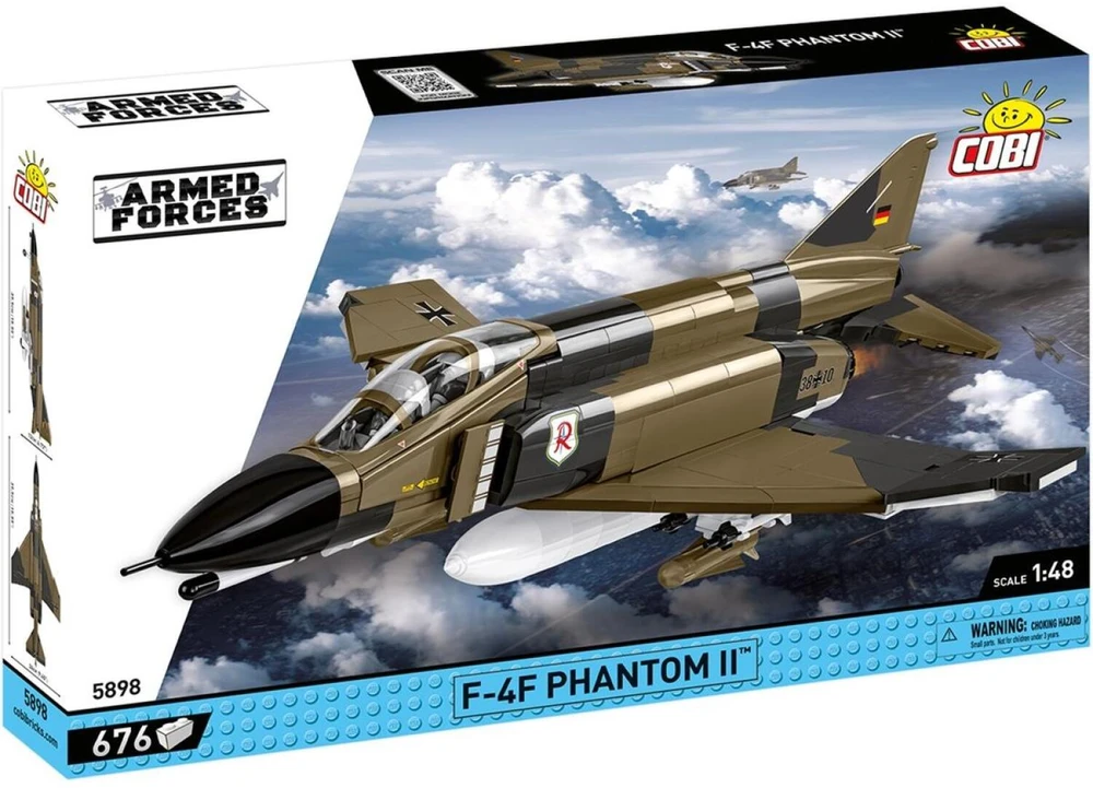 Cobi Klocki Armed Forces F-4F Phantom II 676 dalys