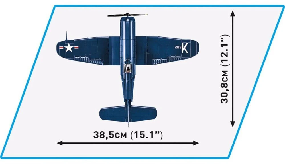 COBI - Konstruktorius F4U-4 Corsair, 1/32, 2417