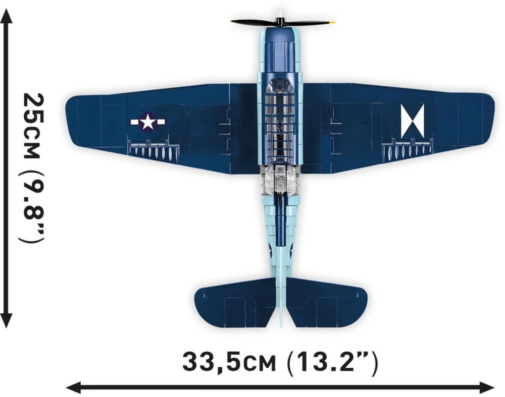 Cobi COBI 5752 Historical Collection WWII Grumman TBF Avenger 392 klocki