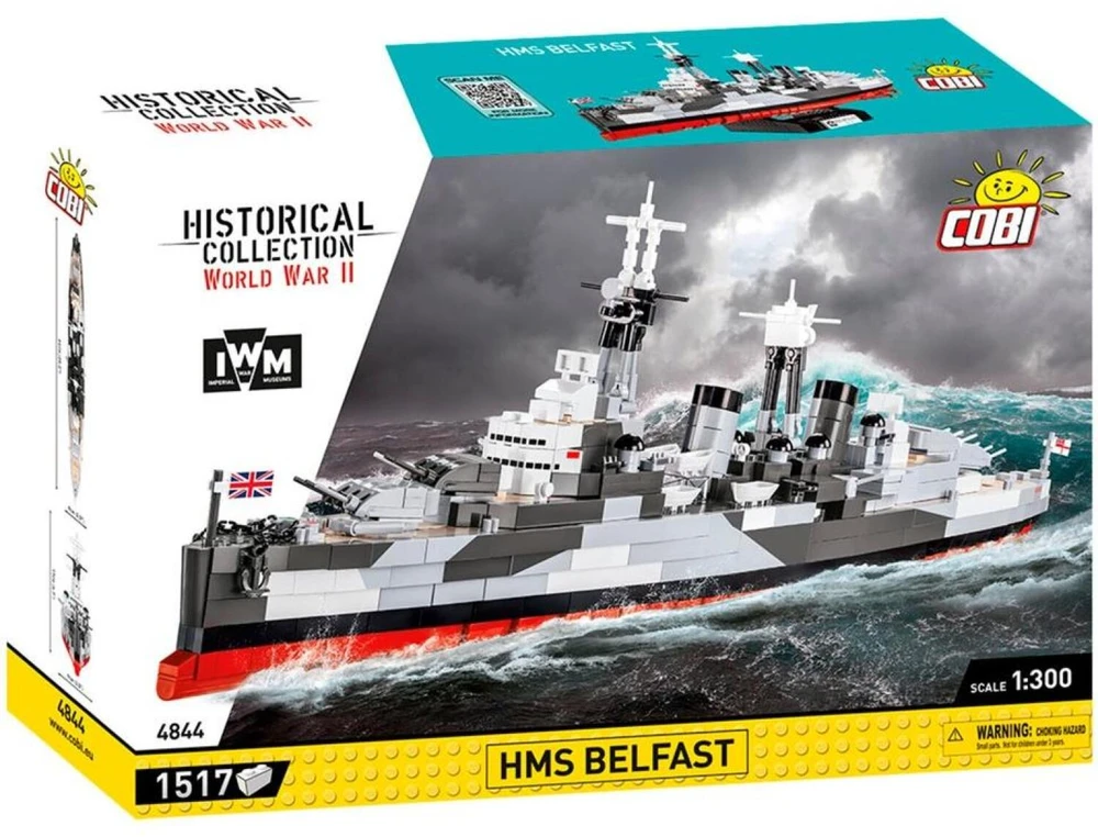 Cobi HC II pasaulinio karo laivas HMS Belfast