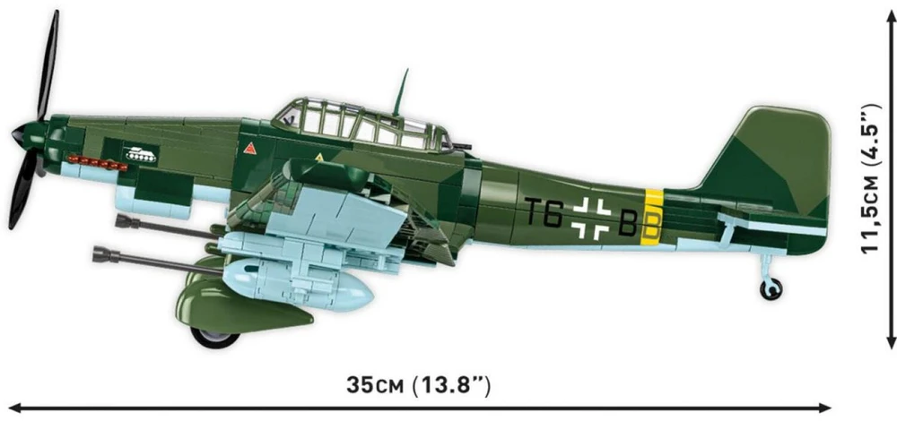 Cobi Klocki Junkers ju 87g-2 stuka 571 blokai