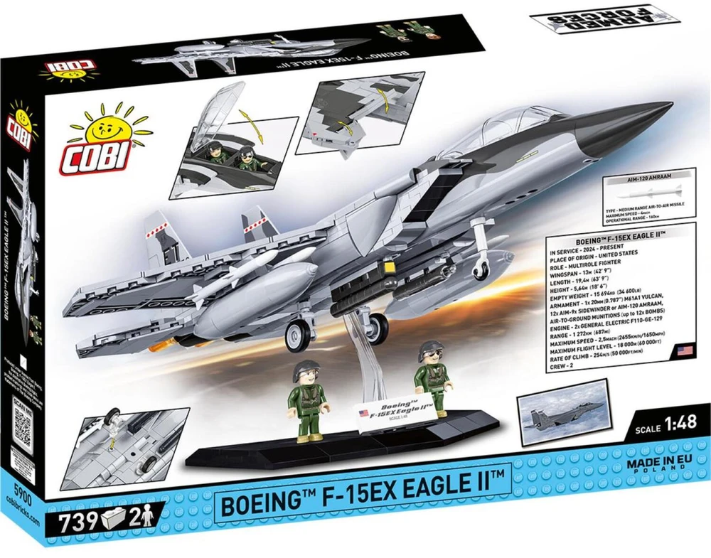Cobi Konstruktorius Boeing F-15EX Eagle II