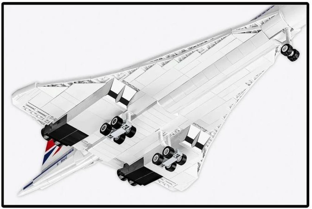 Cobi Klocki Concorde G-BBDG 518 Dalys lėktuvas