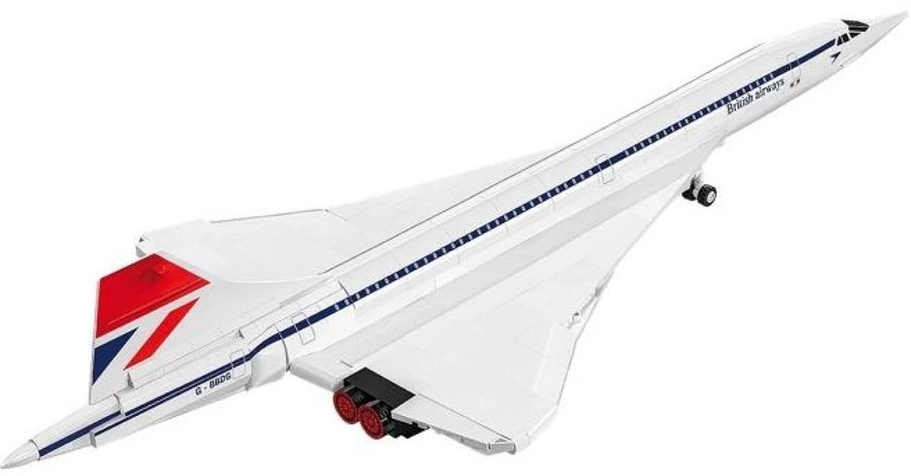 Cobi Klocki Concorde G-BBDG 518 Dalys lėktuvas