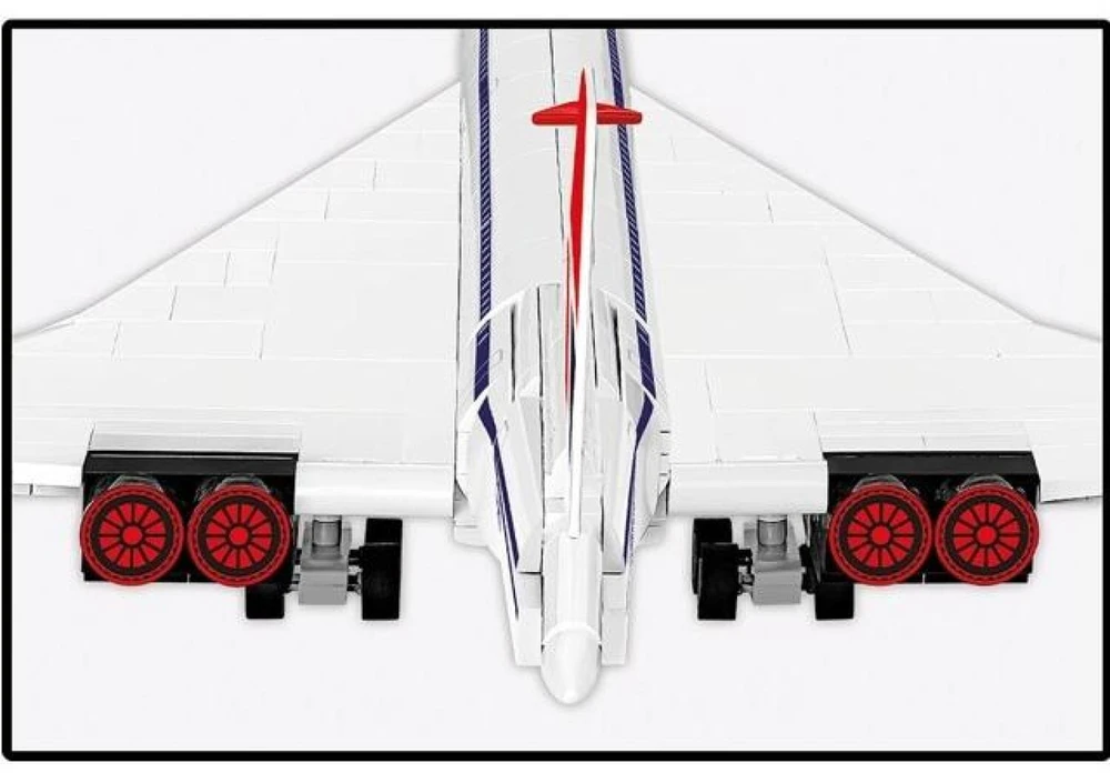Cobi Klocki Concorde G-BBDG 518 Dalys lėktuvas