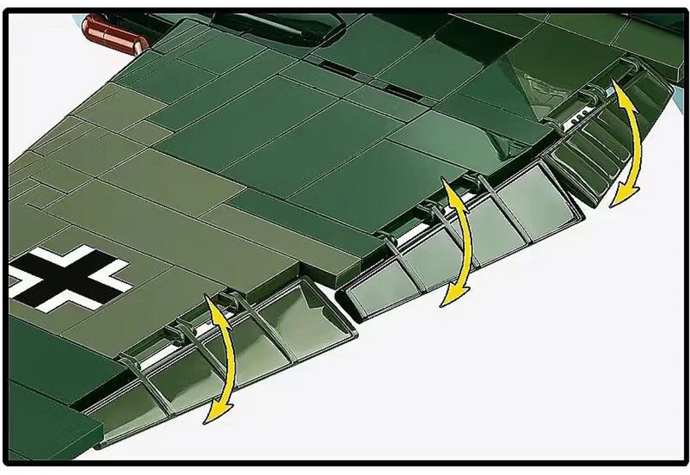 Cobi Klocki „Heinkel he 111 h-3“ 788 dalių statybiniai kaladėlės