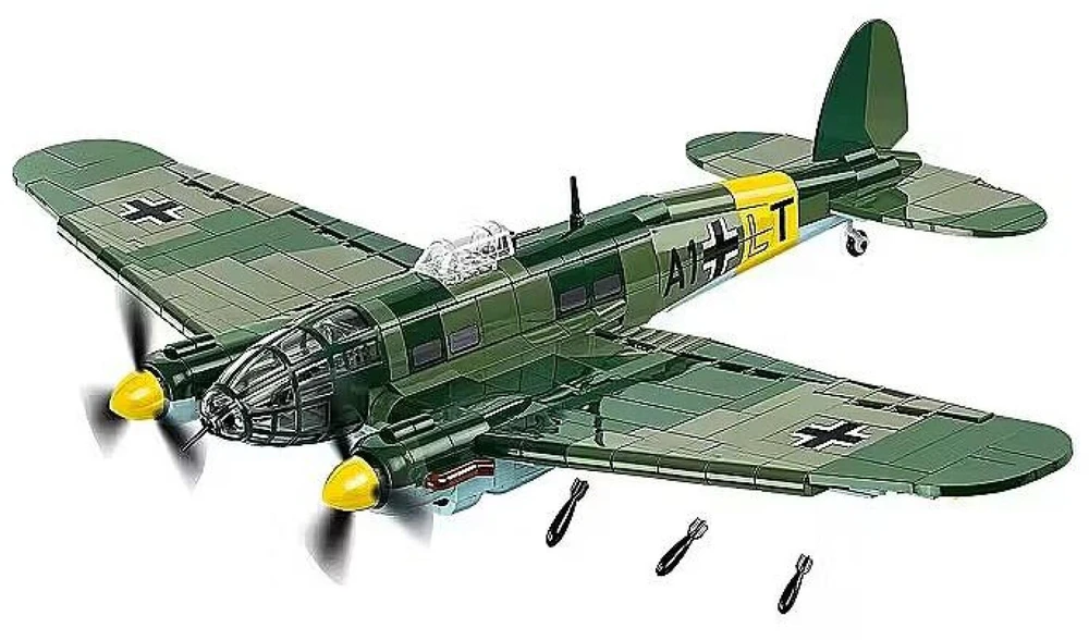 Cobi Klocki „Heinkel he 111 h-3“ 788 dalių statybiniai kaladėlės