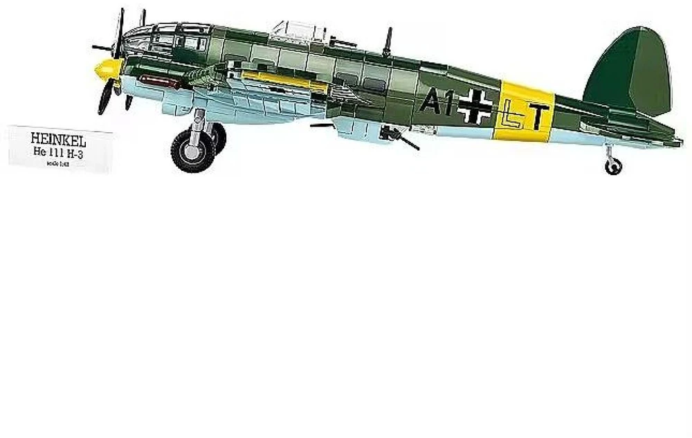 Cobi Klocki „Heinkel he 111 h-3“ 788 dalių statybiniai kaladėlės