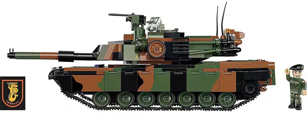 Cobi Klocki M1a2 sepv3 abrams plytos 1065 plytos