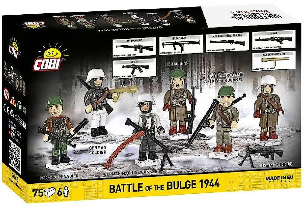 Cobi Klocki bitwa o ardeny 1944 75 klocków
