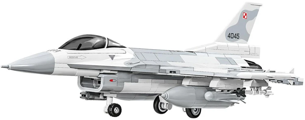 Cobi Klocki F-16c kovos sakalas blokuoja 463 blokus