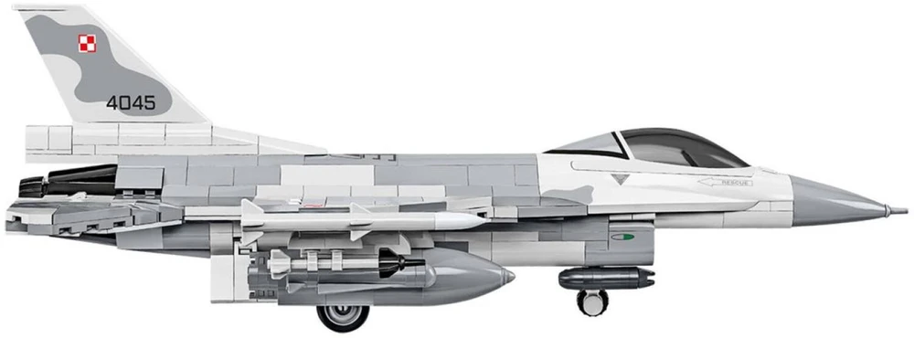 Cobi Klocki F-16c kovos sakalas blokuoja 463 blokus