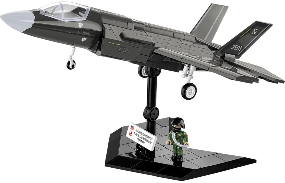 Cobi Klocki F-35A Lightning II statybiniai blokai, 605 dalys