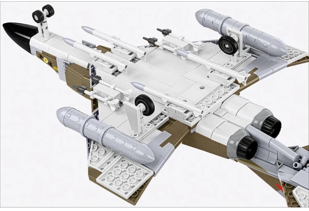 Cobi Klocki F-4m Phantom II blokuoja 728 blokus
