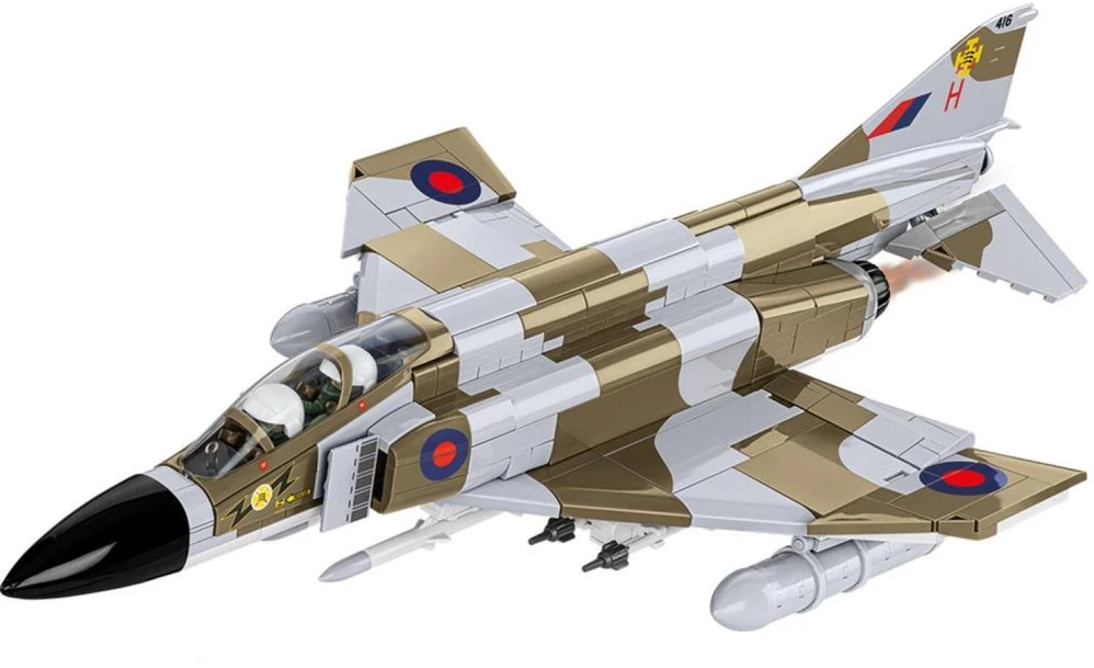 Cobi Klocki F-4m Phantom II blokuoja 728 blokus