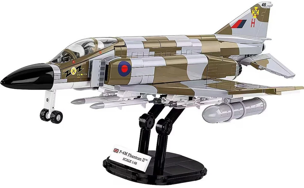 Cobi Klocki F-4m Phantom II blokuoja 728 blokus