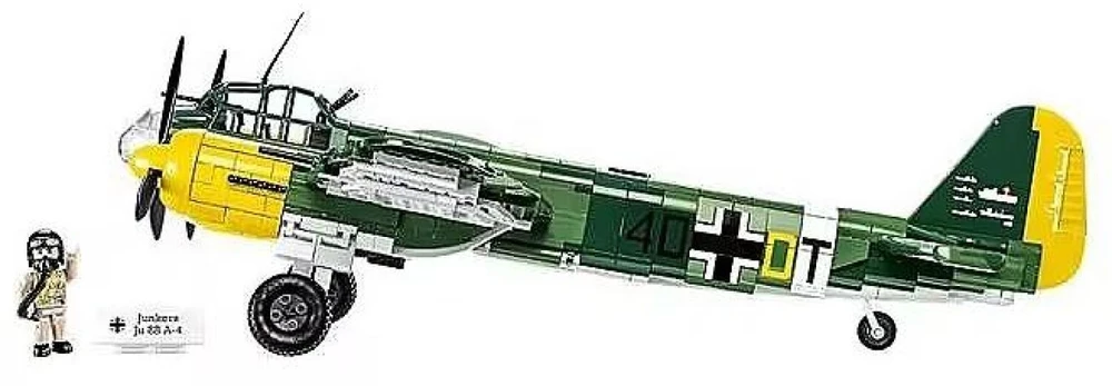 Cobi Klocki Junkers Ju-88 konstravimo kaladėlės, 1160 detalių