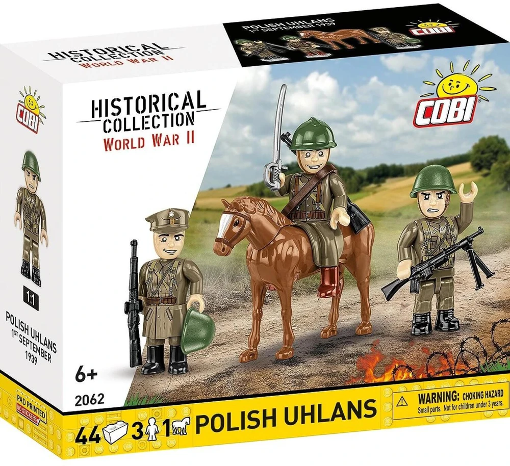 Cobi Klocki Lenkų ulonų komanda blokuoja 44 kadrus