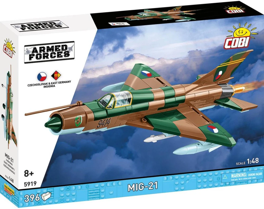 Cobi Klocki Mig 21 blokai 396 blokai