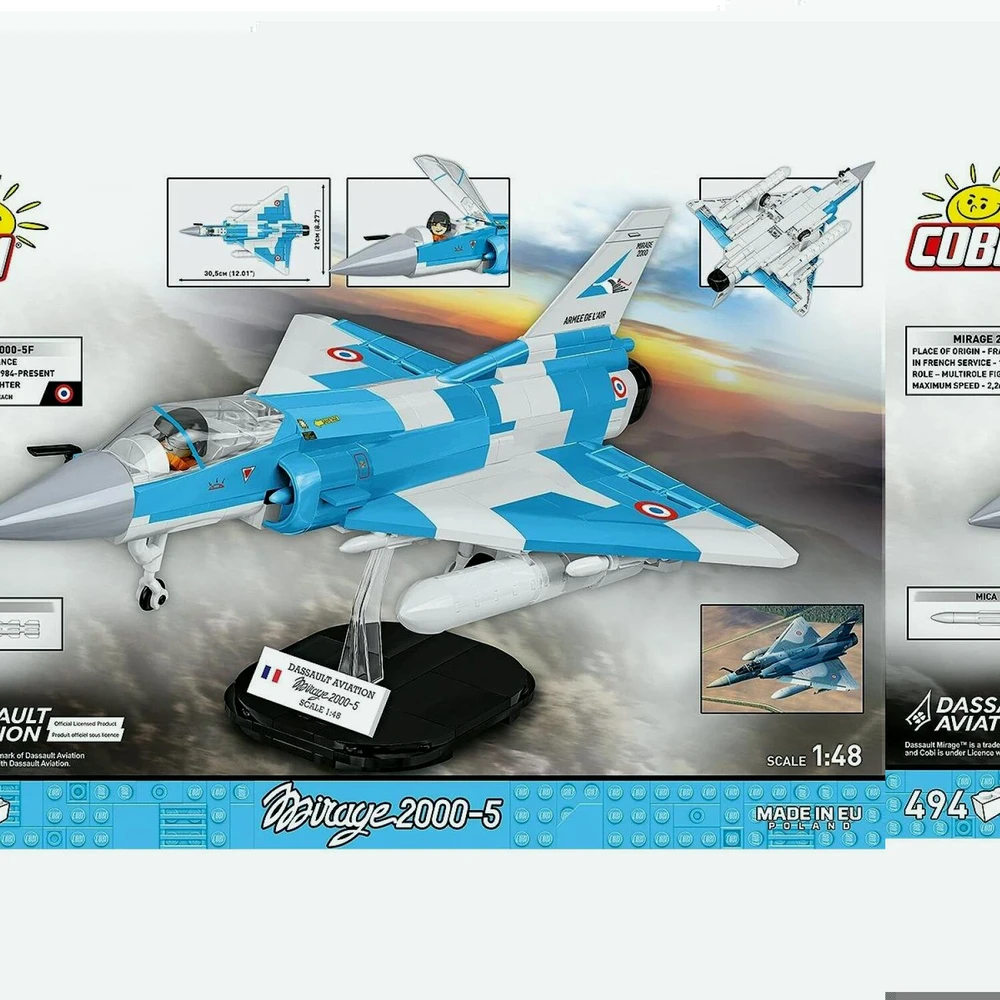 Cobi Klocki Mirage 2000-5 blokai