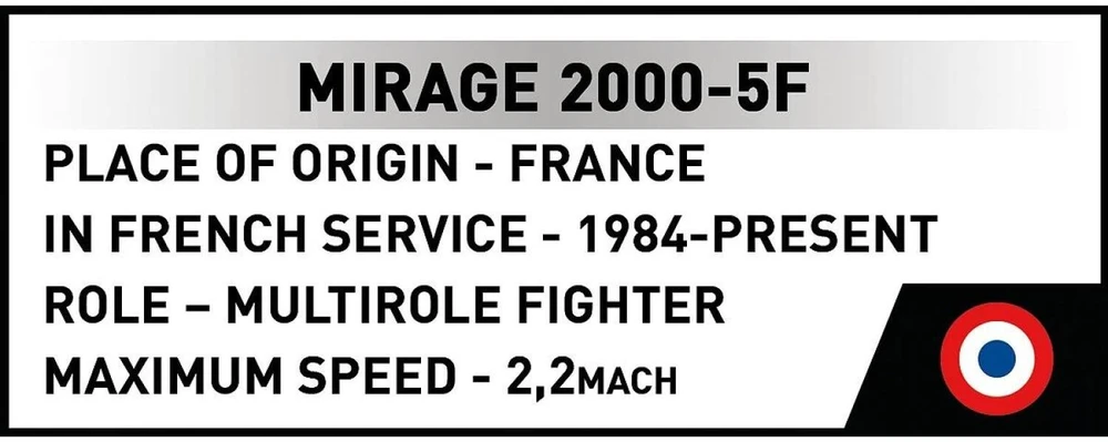 Cobi Klocki Mirage 2000-5 blokai