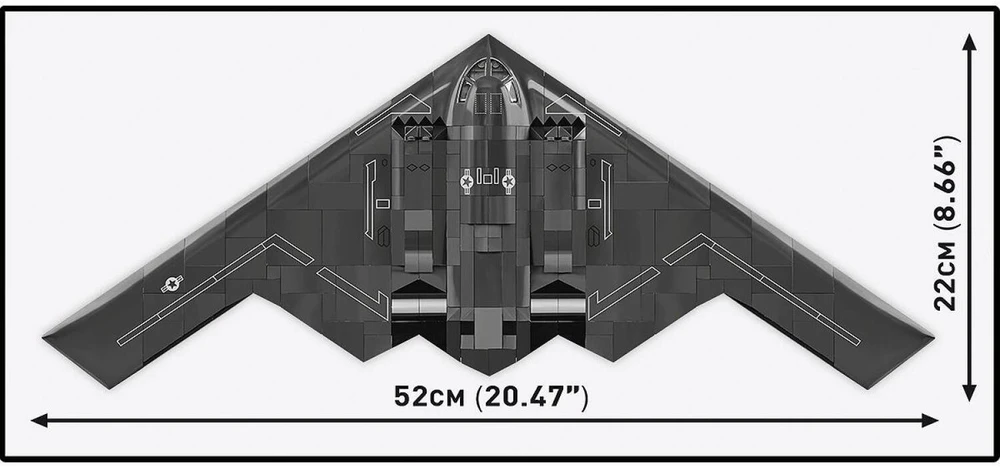 Cobi Klocki Northrop B-2 Spirit 1109 klocków