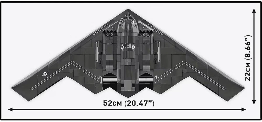 Cobi Klocki Northrop B-2 Spirit 1109 klocków