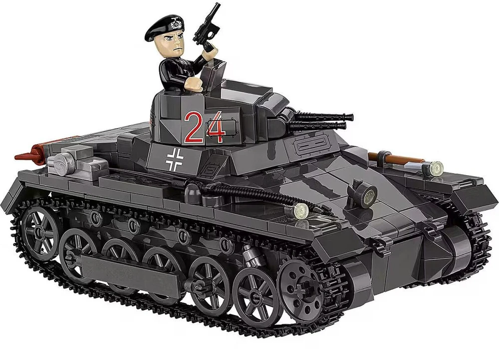 Cobi Klocki Panzer ir Ausf.B blokai 654 vienetai