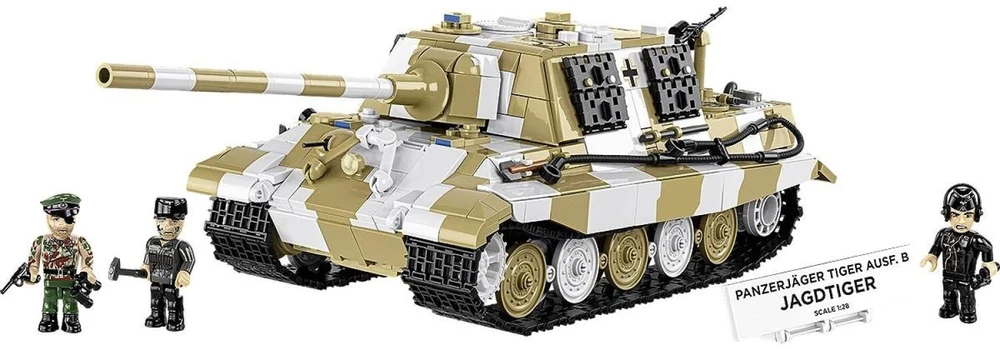 Cobi Klocki panzerjager tiger ausf.b 1371 elementy