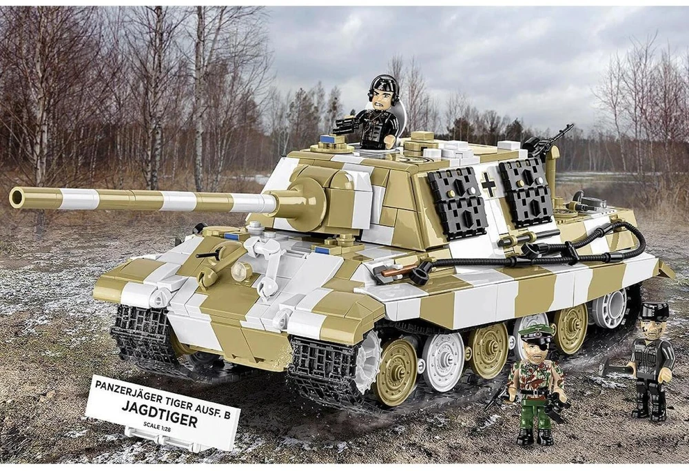 Cobi Klocki panzerjager tiger ausf.b 1371 elementy